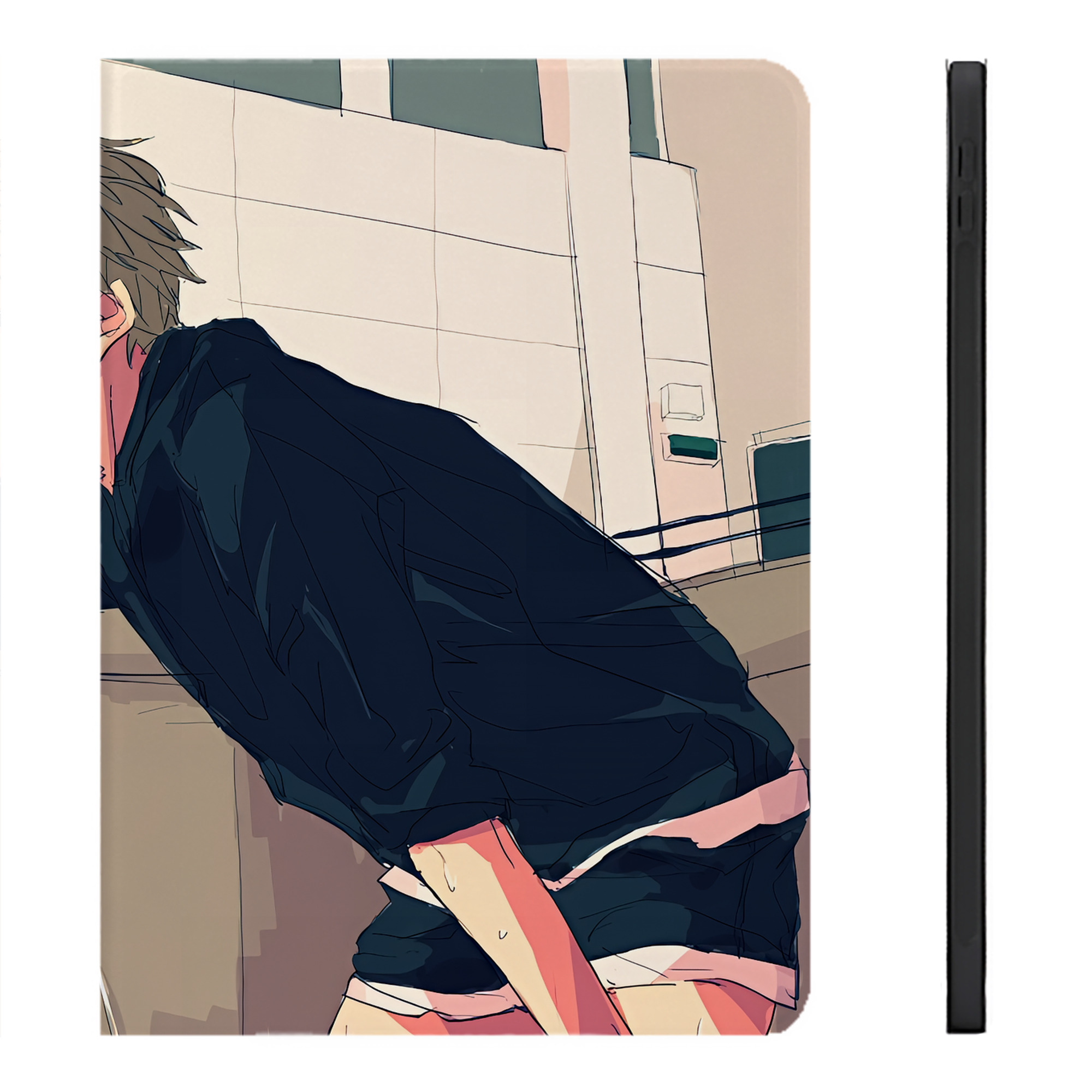 （画像用） ハイキュー!! Haikyu!! IPadケース ペンホルダー付き ブックスタイルデザイン